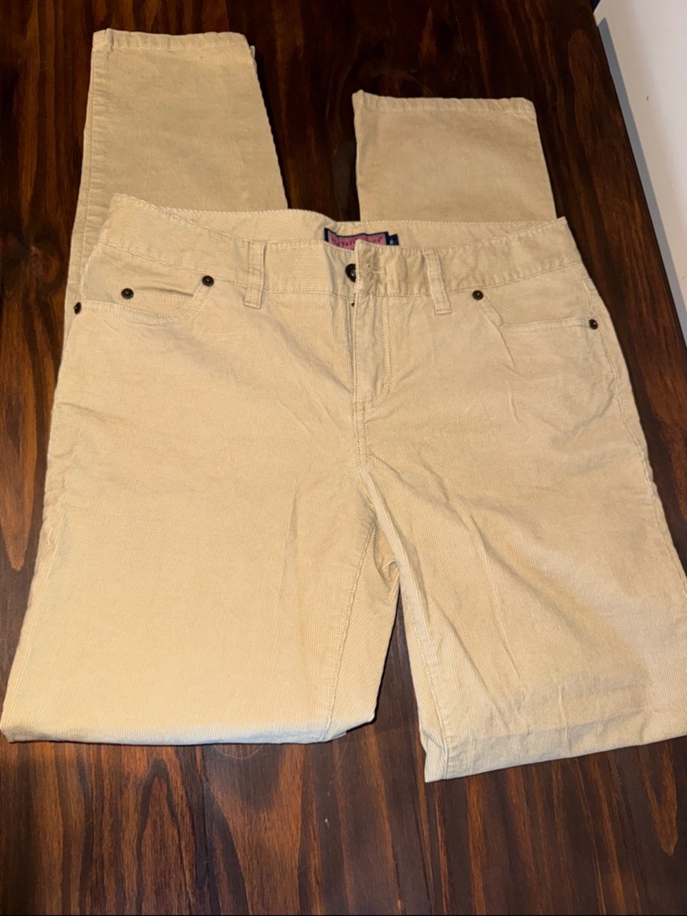 Vineyard Vines Beige Corduroy Trousers